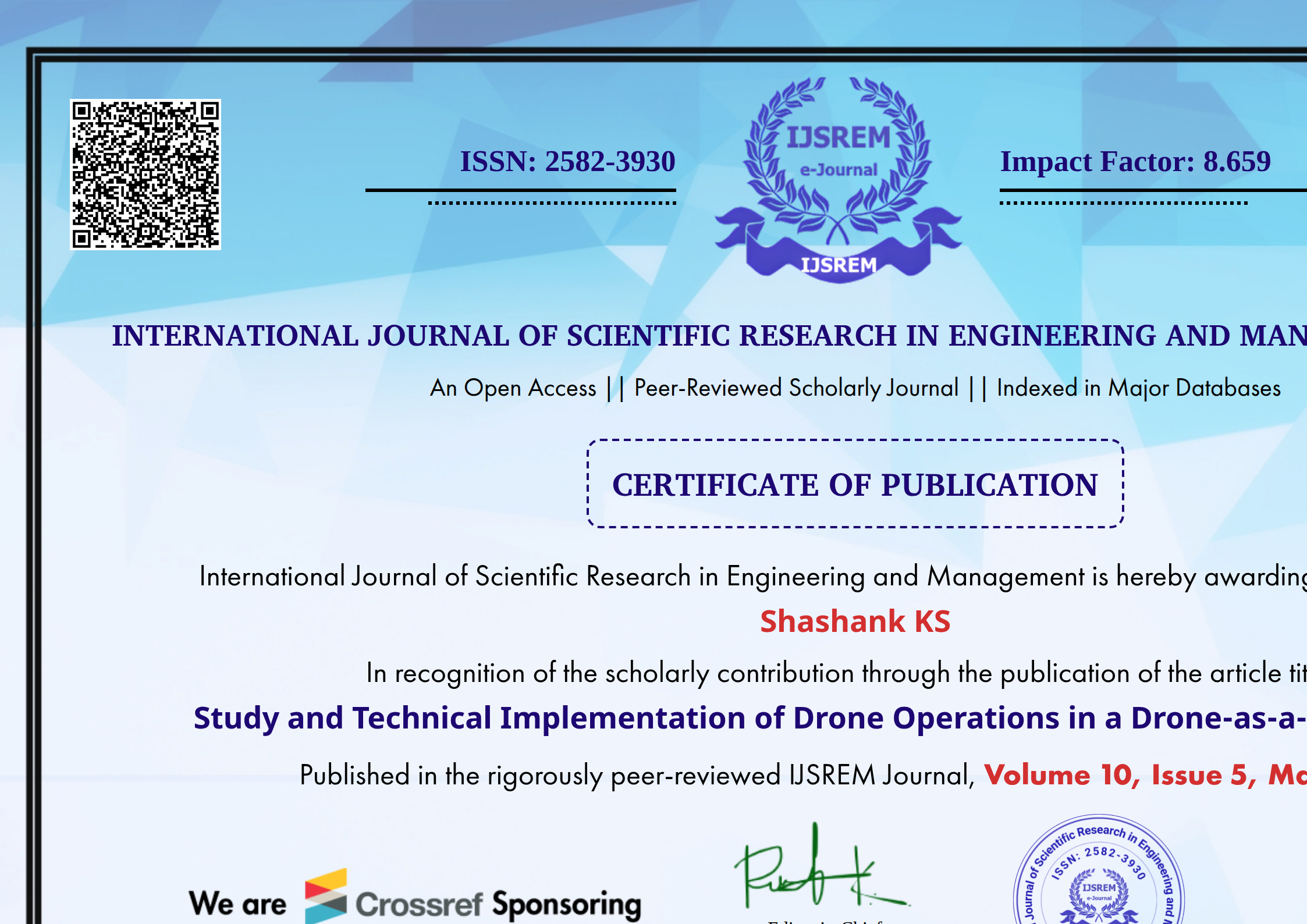 Study and Technical Implementation of Drone Operations in a Drone-as-a ...